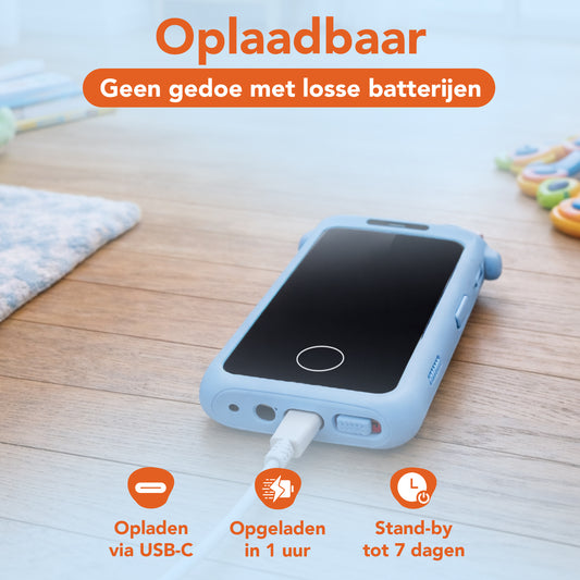 Kindertelefoon blauw