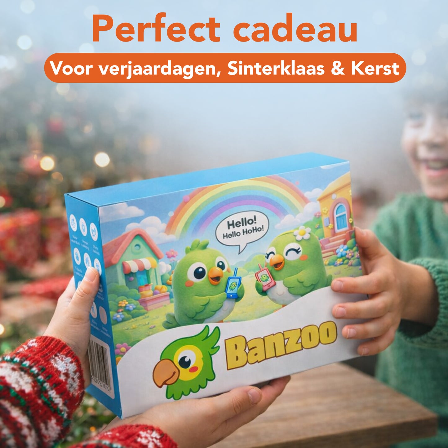 Video walkie talkie blauw