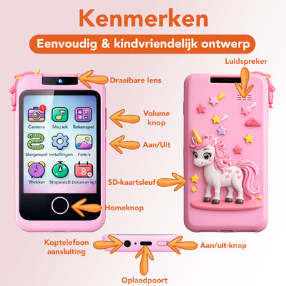 Kindertelefoon roze