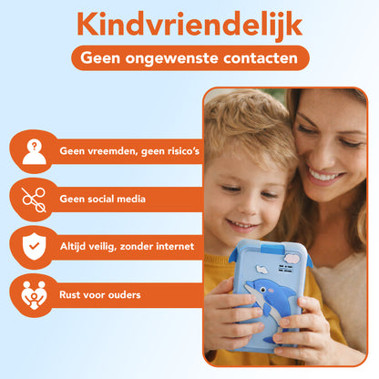 Kindertelefoon blauw
