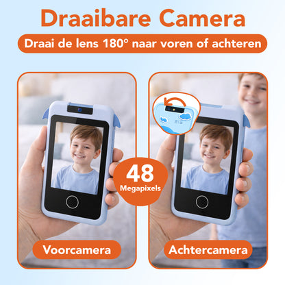 Kindertelefoon blauw