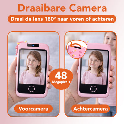 Kindertelefoon roze