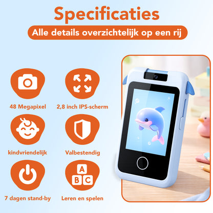 Kindertelefoon blauw