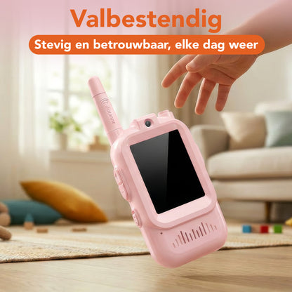 Video walkie talkie roze