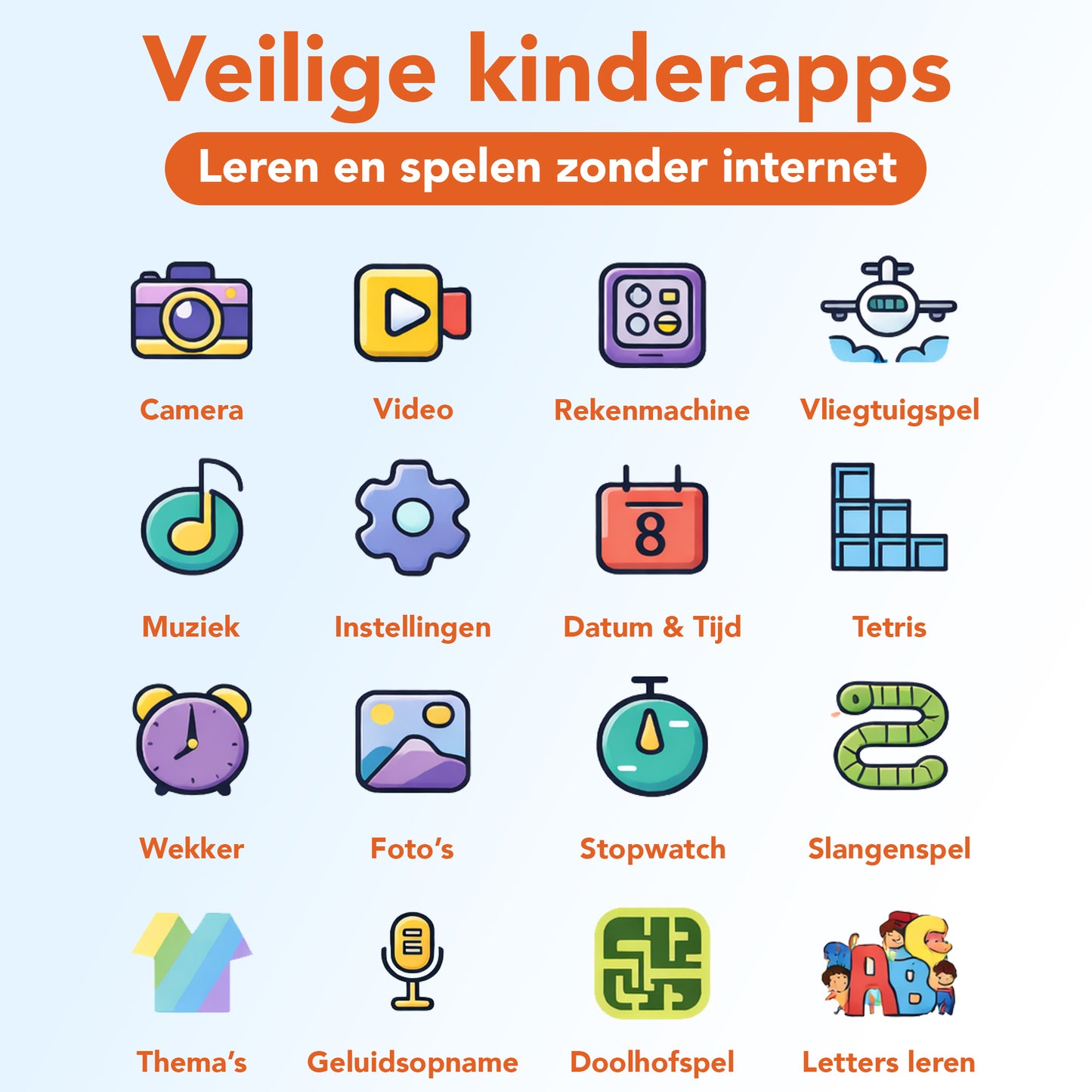 Kindertelefoon blauw