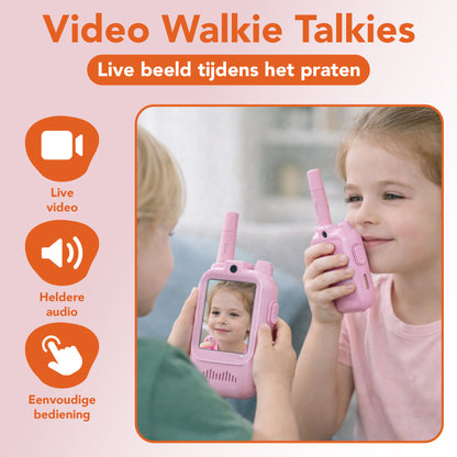 Video walkie talkie roze