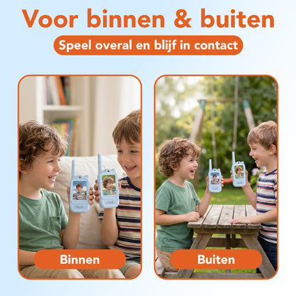 Video walkie talkie blauw