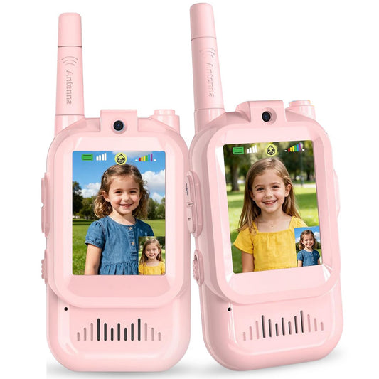 Video walkie talkie roze